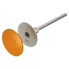   Obo Bettermann 5420024 205 DG L180 FT földelési fixpont acél rúddal FT M10/M12 FT merítetten tűzihorganyzott, DIN EN ISO 1461