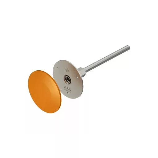 Obo Bettermann 5420024 205 DG L180 FT földelési fixpont acél rúddal FT M10/M12 FT merítetten tűzihorganyzott, DIN EN ISO 1461