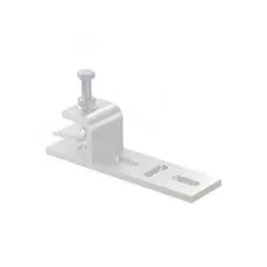   Obo Bettermann 6003887 BFKD 153 44 A2 rögzítő-szorítódarab max. 28mm vastagsághoz 153x40x44mm 2B felületkezelés nélkül, utókezelt