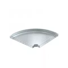   Obo Bettermann 6041142 RBM 90 660 FS 90°-os idom gyorsösszekötővel 60x600 FS szalaghorganyzott, DIN EN 10346