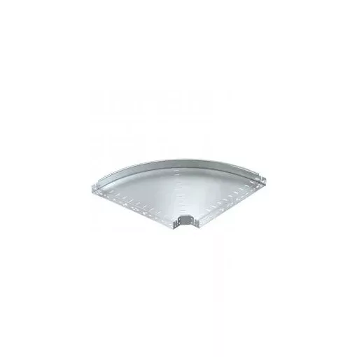 Obo Bettermann 6041142 RBM 90 660 FS 90°-os idom gyorsösszekötővel 60x600 FS szalaghorganyzott, DIN EN 10346