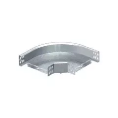  Obo Bettermann 6043224 RB 90 620 FS 90°-os sarokidom vízszintes, sarokösszekötővel 60x200 FS szalaghorganyzott, DIN EN 10346