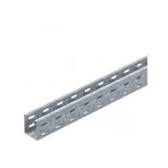   Obo Bettermann 6047602 RKS 605 FT Kábeltálca RKS perforált 60x50x3000 FT merítetten tűzihorganyzott, DIN EN ISO 1461