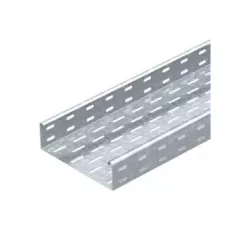   Obo Bettermann 6055109 MKS 610 FS kábeltálca MKS perforált, összekötő készl-tel 60x100x3000 FS szalaghorganyzott, DIN EN 10346