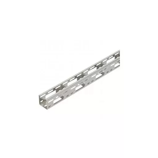 Obo Bettermann 6075150 AZK 050 A2 AZ-szerelőcsatorna perforált 50x50x3000 2B felületkezelés nélkül, utókezelt