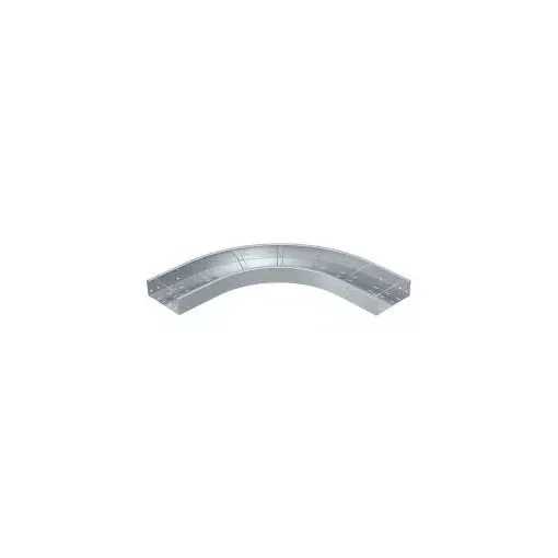 Obo Bettermann 6098316 WRB 90 150 FS 90°-os sarokidom 110 nagyfeszt. kábeltálcához 110x500 FS szalaghorganyzott, DIN EN 10346