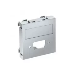   Obo Bettermann 6104712 MTG-DB O AL1 Modul 45 VGA/D-Sub9  aljz. csatlakozó hüvely nélkül 45x45mm festett alumínium