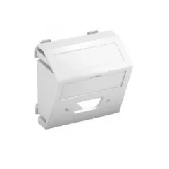   Obo Bettermann 6104718 MTS-DB O RW1 Modul 45 VGA/D-Sub9  aljz. csatlakozó hüvely nélkül 45x45mm hófehér