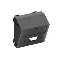   Obo Bettermann 6104721 MTS-DB O SWGR1 Modul 45 VGA/D-Sub9  aljz. csatlakozó hüvely nélkül 45x45mm szürkésfekete