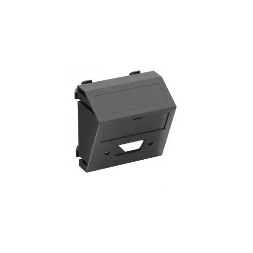 Obo Bettermann 6104721 MTS-DB O SWGR1 Modul 45 VGA/D-Sub9  aljz. csatlakozó hüvely nélkül 45x45mm szürkésfekete