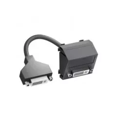   Obo Bettermann 6104769 MTS-DVI F SWGR1 Modul 45 DVI csatl. aljz. kábellel hüvely-hüvely 45x45mm szürkésfekete