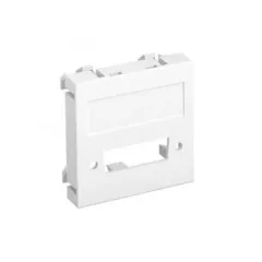   Obo Bettermann 6104778 MTG-DV O RW1 Modul 45 DVI csatl. aljz. csatlakozó hüvely nélkül 45x45mm hófehér