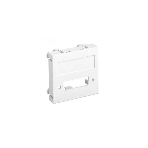 Obo Bettermann 6104778 MTG-DV O RW1 Modul 45 DVI csatl. aljz. csatlakozó hüvely nélkül 45x45mm hófehér