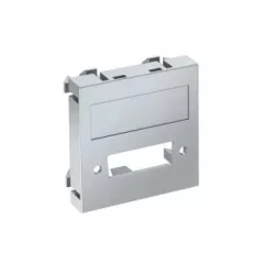  Obo Bettermann 6104784 MTG-DV O AL1 Modul 45 DVI csatl. aljz. csatlakozó hüvely nélkül 45x45mm festett alumínium