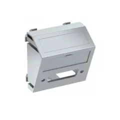   Obo Bettermann 6104796 MTS-DV O AL1 Modul 45 DVI csatl. aljz. csatlakozó hüvely nélkül 45x45mm festett alumínium