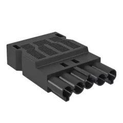   Obo Bettermann 6108070 ST-S GST18i5p SW csatlakozódugó 5-pólusú   fekete