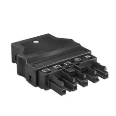   Obo Bettermann 6108960 BT-WIN 5P SW csatlakozó dugalj 5-pólusú, WINSTA 76x55x17 fekete
