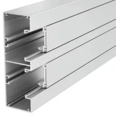   Obo Bettermann 6112603 GA-53165EL Rapid-45-2 alumínium kétrekeszes szerelvénycsatorna (parapetcsatorna) 53x165x2000 eloxált