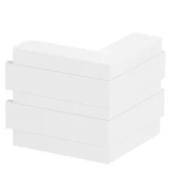   Obo Bettermann 6113410 GK-AS53165RW Külso sarok nem állítható 190x190x165 hófehér