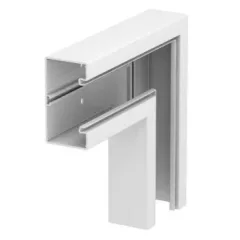   Obo Bettermann 6114240 GKH-F70130RW Lapos sarokelem halogénmentes 70x130 hófehér