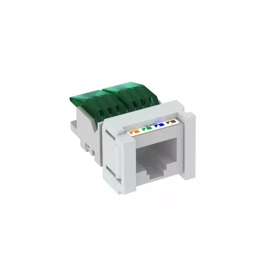 Obo Bettermann 6117347 ASM-C5 S CAT 5. csatlakozómodul Snap-In árnyékolás nélküli