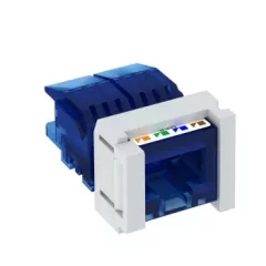   Obo Bettermann 6117349 ASM-C6 S CAT 6. csatlakozómodul Snap-In árnyékolás nélküli