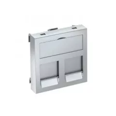   Obo Bettermann 6119236 DTG-2EP AL1 adatátviteli csatlakozó 2 db  EP típusú csatlakozó modul 45x45mm festett alumínium
