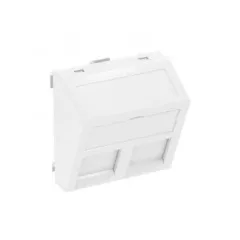   Obo Bettermann 6119238 DTS-2A RW1 adatátviteli csatlakozó 2 db  A típusú csatlakozó modulh 45x45mm hófehér