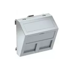   Obo Bettermann 6119242 DTS-2A AL1 adatátviteli csatlakozó 2 db  A típusú csatlakozó modulh 45x45mm festett alumínium