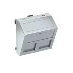   Obo Bettermann 6119248 DTS-2B AL1 adatátviteli csatlakozó 2 db  B típusú csatlakozó modulh 45x45mm festett alumínium