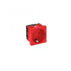   Obo Bettermann 6120014 STD-D0 SRO1 Csatlakozóaljzat 0°, egyes védőérintkezős 250V, 10/16A piros