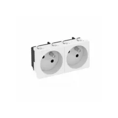   Obo Bettermann 6120242 STD-F3 RW2 Csatlakozóaljzat 33o, 2-es földelocsappal 250V, 10/16A hófehér