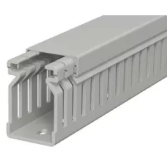   Obo Bettermann 6178010 LK4 40025 vezetékrendező csatorna 40x25x2000 kőszürke