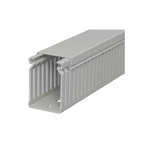 Obo Bettermann 6178031 LK4 60040 vezetékrendező csatorna 60x40x2000 kőszürke