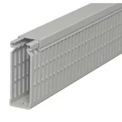   Obo Bettermann 6178225 LK4 N 80025 vezetékrendező csatorna 80x25x2000 kőszürke