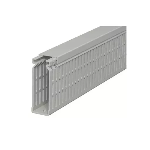 Obo Bettermann 6178225 LK4 N 80025 vezetékrendező csatorna 80x25x2000 kőszürke