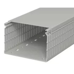   Obo Bettermann 6178236 LK4 N 80120 vezetékrendező csatorna 80x120x2000 kőszürke