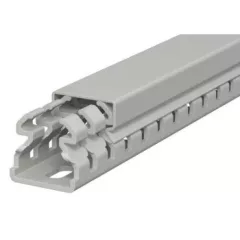   Obo Bettermann 6178302 LKV 25025 vezetékrendező csatorna 25x25x2000 kőszürke