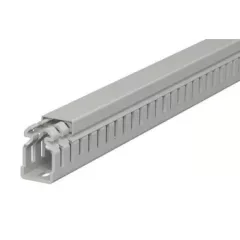   Obo Bettermann 6178305 LKV 37025 vezetékrendező csatorna 37,5x25x2000 kőszürke