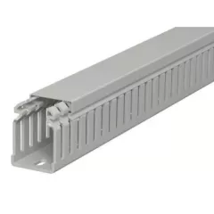   Obo Bettermann 6178312 LKV 50037 vezetékrendező csatorna 50x37,5x2000 kőszürke