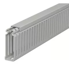   Obo Bettermann 6178320 LKV 75025 vezetékrendező csatorna 75x25x2000 kőszürke