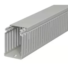   Obo Bettermann 6178324 LKV 75050 vezetékrendező csatorna 75x50x2000 kőszürke