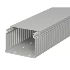   Obo Bettermann 6178328 LKV 75100 vezetékrendező csatorna 75x100x2000 kőszürke