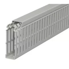   Obo Bettermann 6178420 LKV N 75025 vezetékrendező csatorna 75x25x2000 kőszürke