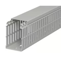   Obo Bettermann 6178424 LKV N 75050 vezetékrendező csatorna 75x50x2000 kőszürke