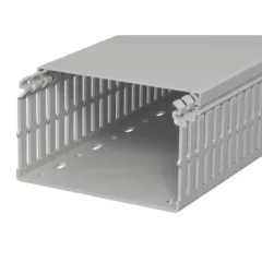   Obo Bettermann 6178430 LKV N 75125 vezetékrendező csatorna 75x125x2000 kőszürke