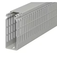  Obo Bettermann 6178435 LKV N 10037 vezetékrendező csatorna 100x37x2000 kőszürke