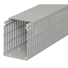   Obo Bettermann 6178439 LKV N 10075 vezetékrendező csatorna 100x75x2000 kőszürke