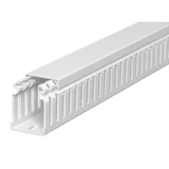   Obo Bettermann 6178582 LKVH 50037 Vezetékrendező csatorna halogénmentes 50x37,5x2000 világosszürke