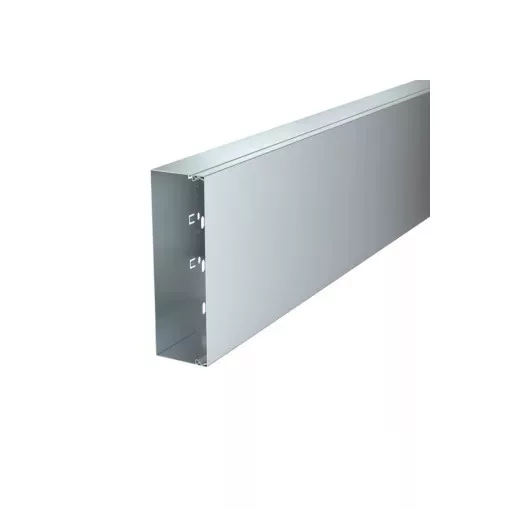 Obo Bettermann 6247164 LKM60200FS vezetékrendező csatorna fenékperforálással 60x200x2000 (szalaghorganyzott), DIN EN 10346